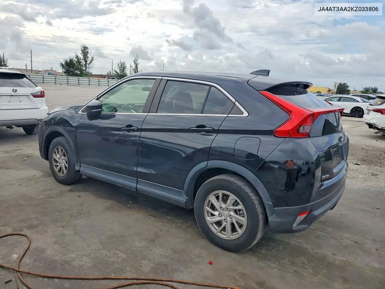 2019 Mitsubishi Eclipse Cross Es VIN: JA4AT3AA2KZ033806 Lot: 56757246