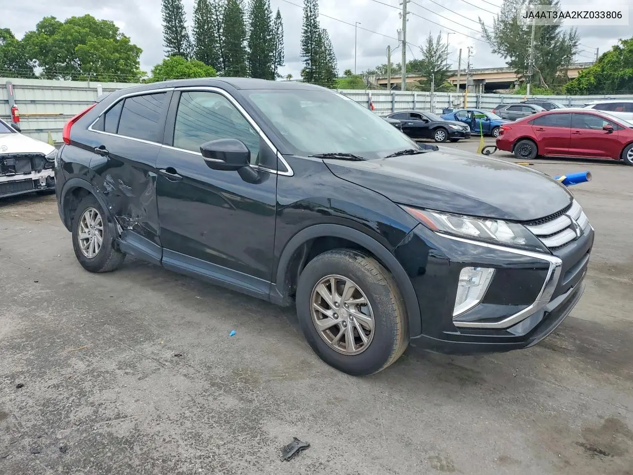 2019 Mitsubishi Eclipse Cross Es VIN: JA4AT3AA2KZ033806 Lot: 56757246