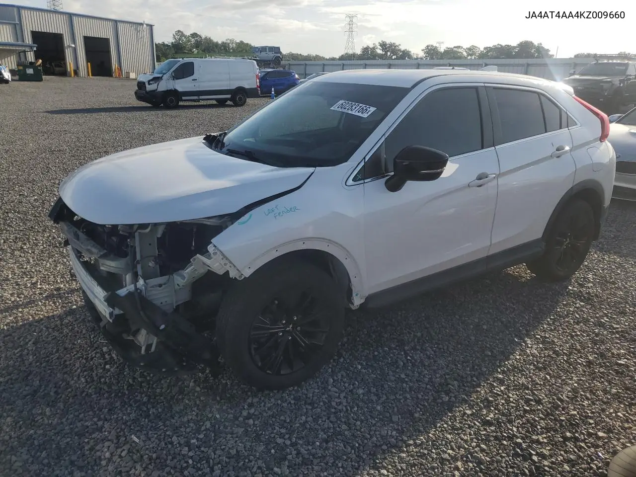 2019 Mitsubishi Eclipse Cross Le VIN: JA4AT4AA4KZ009660 Lot: 60283166