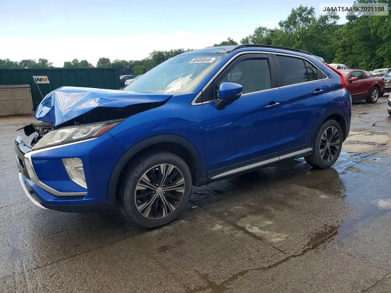 2019 Mitsubishi Eclipse Cross Se VIN: JA4AT5AA5KZ021158 Lot: 60405846