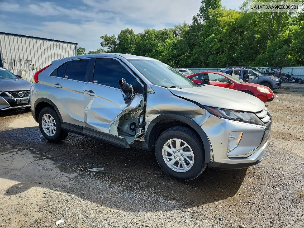 2019 Mitsubishi Eclipse Cross Es VIN: JA4AT3AA9KZ030501 Lot: 60791366