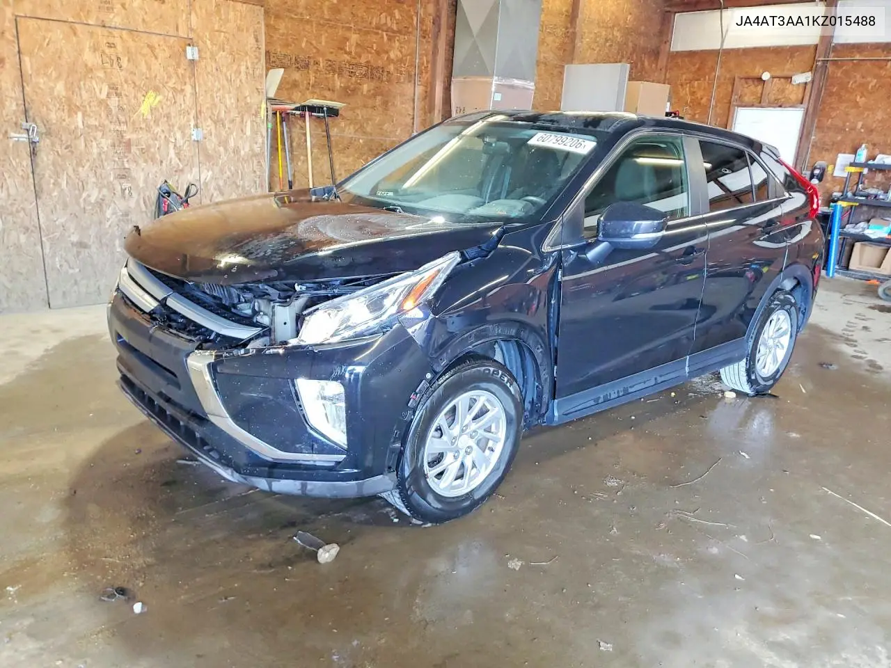 2019 Mitsubishi Eclipse Cross Es VIN: JA4AT3AA1KZ015488 Lot: 60799206