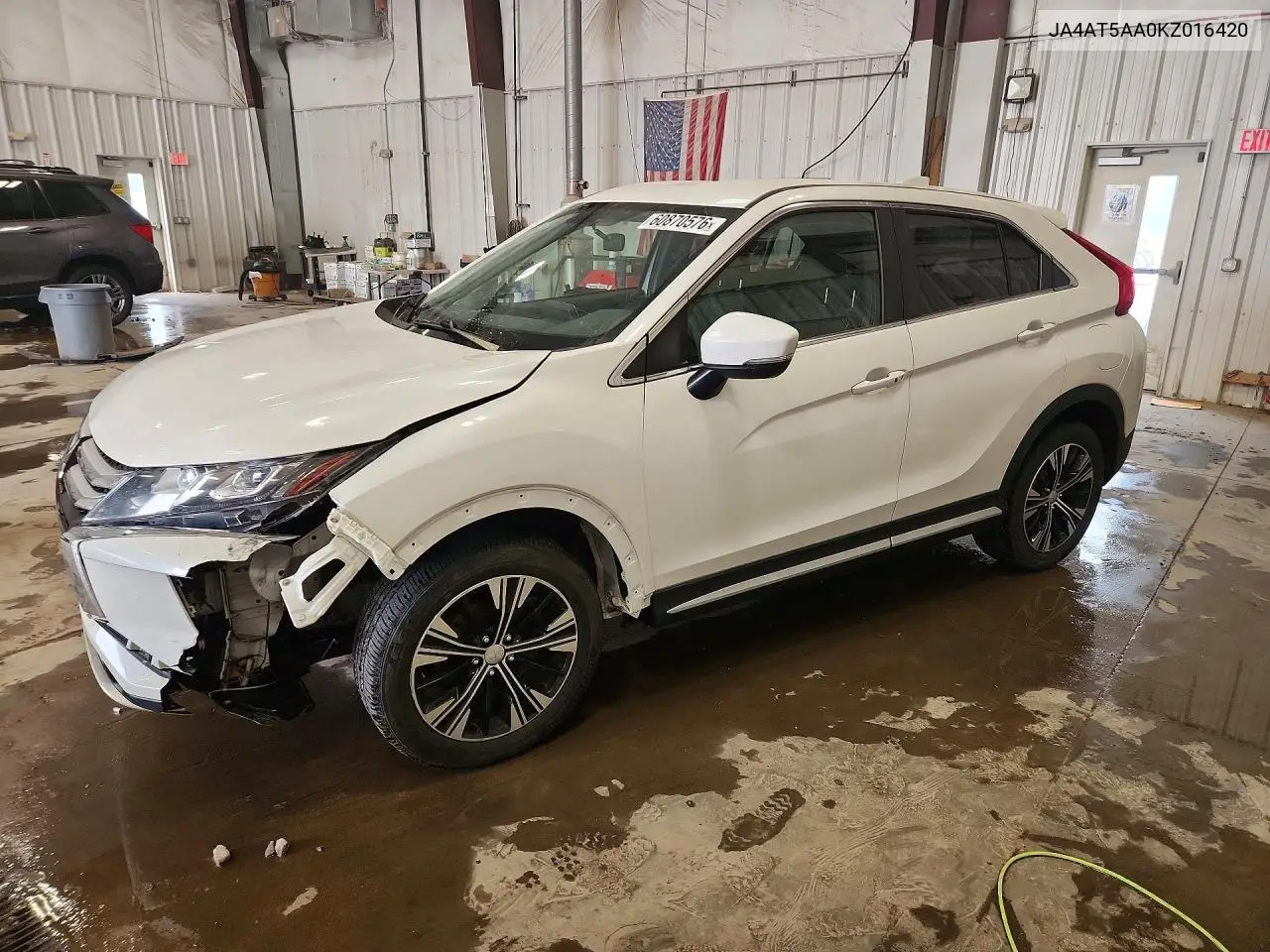 2019 Mitsubishi Eclipse Cross Se VIN: JA4AT5AA0KZ016420 Lot: 60870576