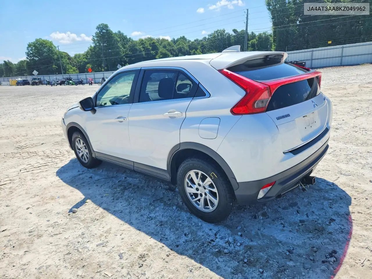 2019 Mitsubishi Eclipse Cross Es VIN: JA4AT3AA8KZ049962 Lot: 61528846