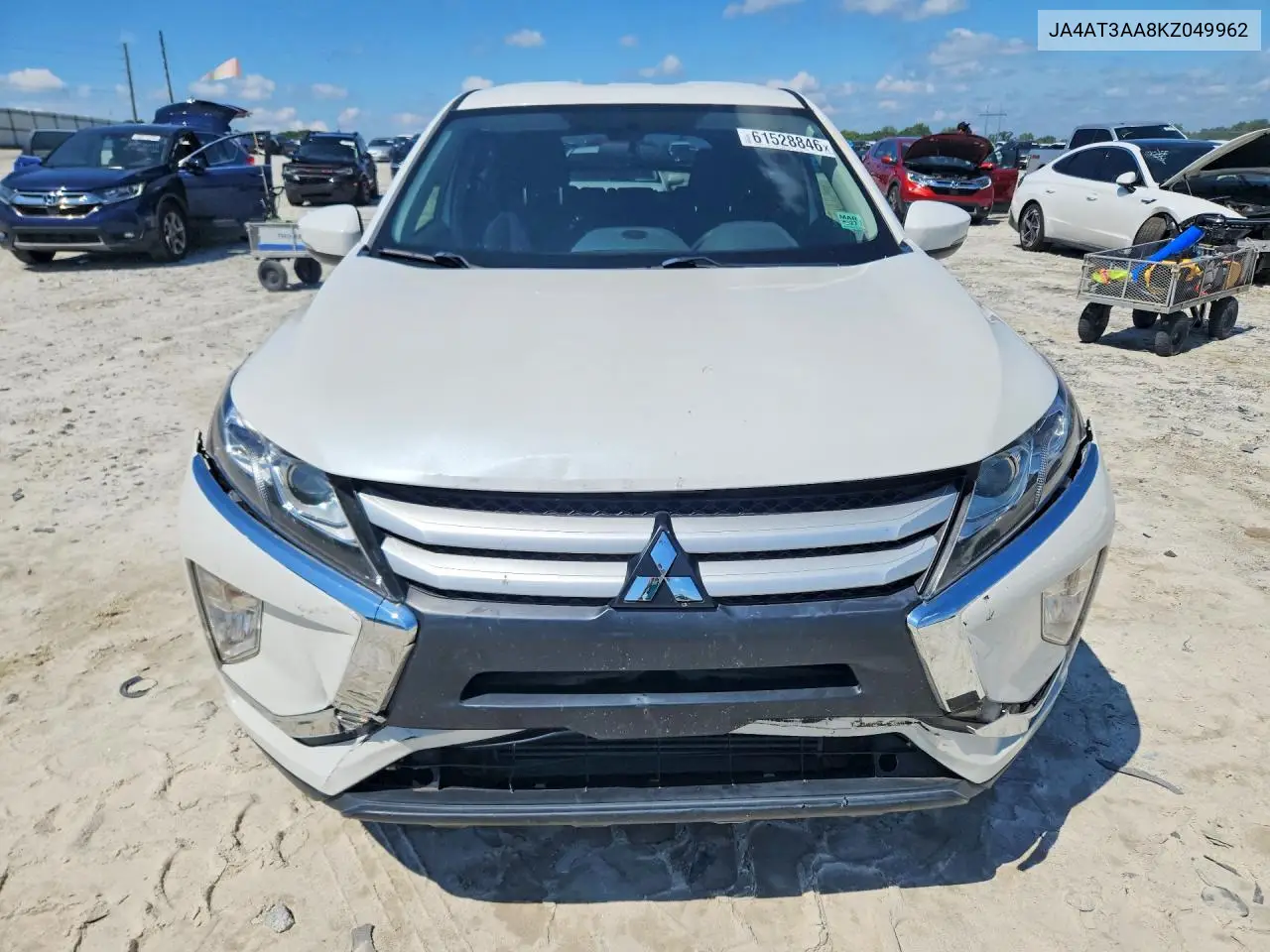 2019 Mitsubishi Eclipse Cross Es VIN: JA4AT3AA8KZ049962 Lot: 61528846