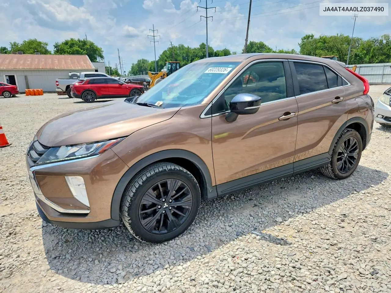 2020 Mitsubishi Eclipse Cross Le VIN: JA4AT4AA0LZ037490 Lot: 60229326
