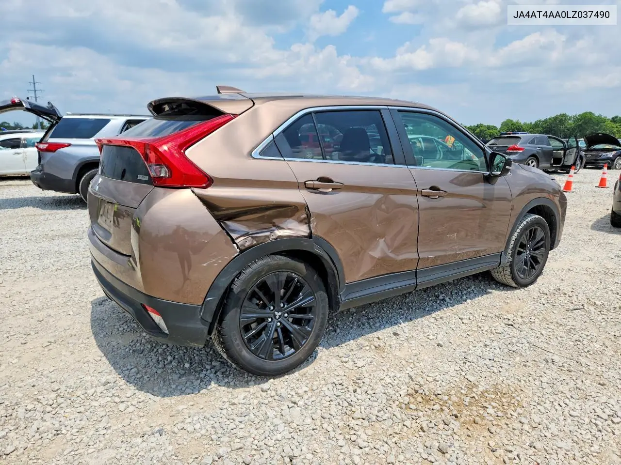 2020 Mitsubishi Eclipse Cross Le VIN: JA4AT4AA0LZ037490 Lot: 60229326