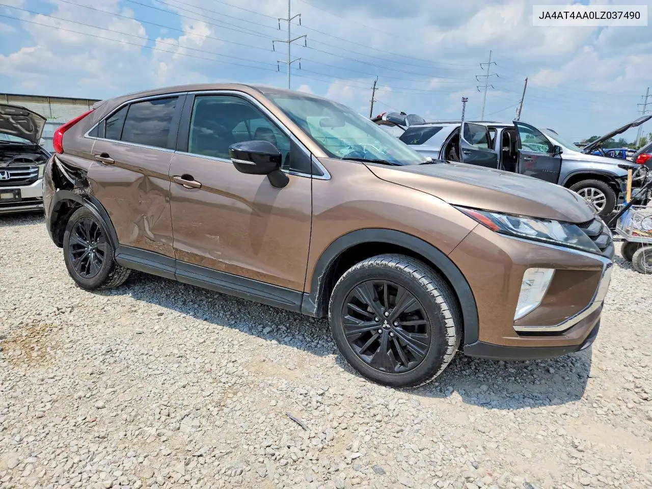2020 Mitsubishi Eclipse Cross Le VIN: JA4AT4AA0LZ037490 Lot: 60229326