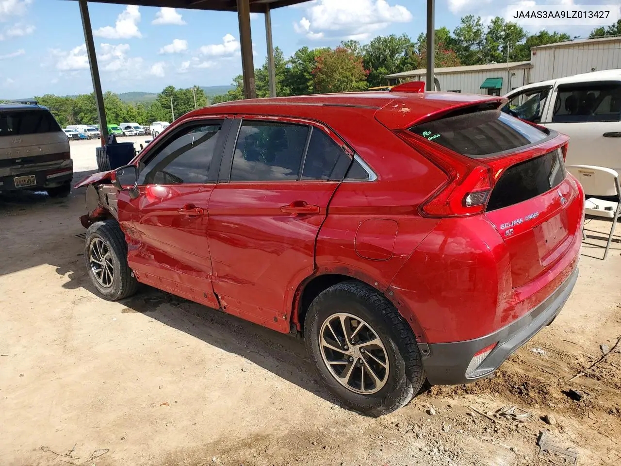 2020 Mitsubishi Eclipse Cross Es VIN: JA4AS3AA9LZ013427 Lot: 61362286