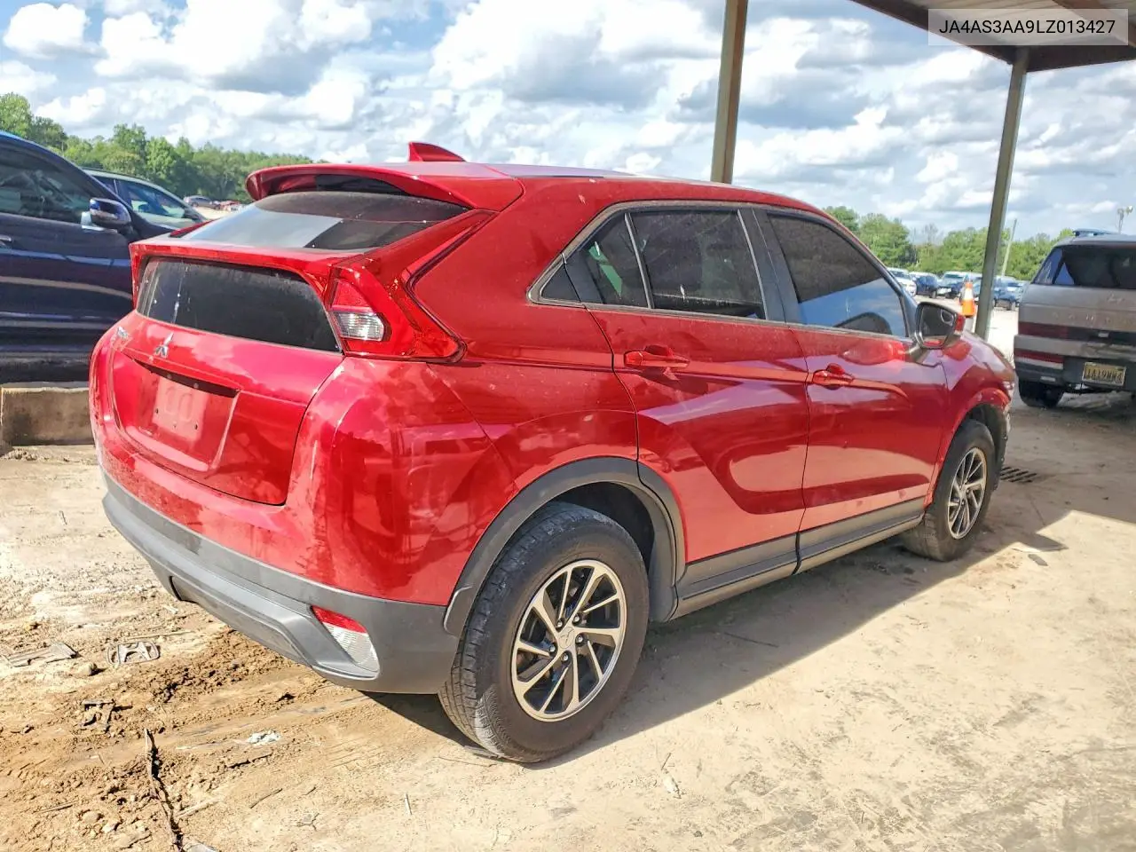 2020 Mitsubishi Eclipse Cross Es VIN: JA4AS3AA9LZ013427 Lot: 61362286