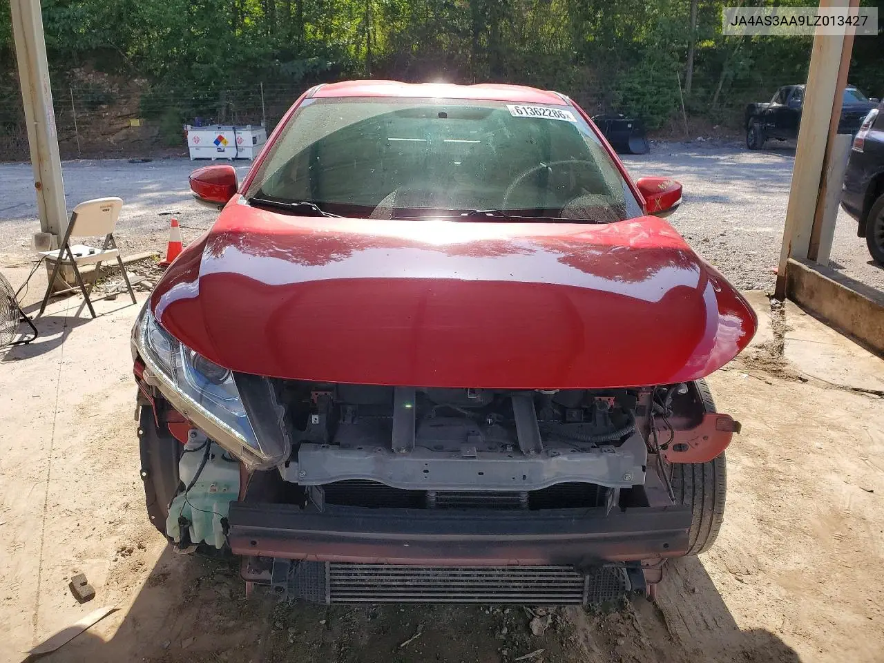 2020 Mitsubishi Eclipse Cross Es VIN: JA4AS3AA9LZ013427 Lot: 61362286