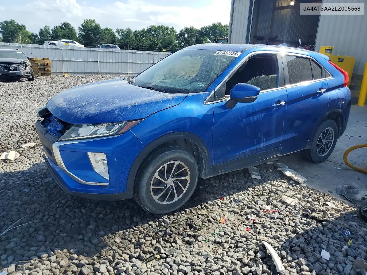 2020 Mitsubishi Eclipse Cross Es VIN: JA4AT3AA2LZ005568 Lot: 61387126