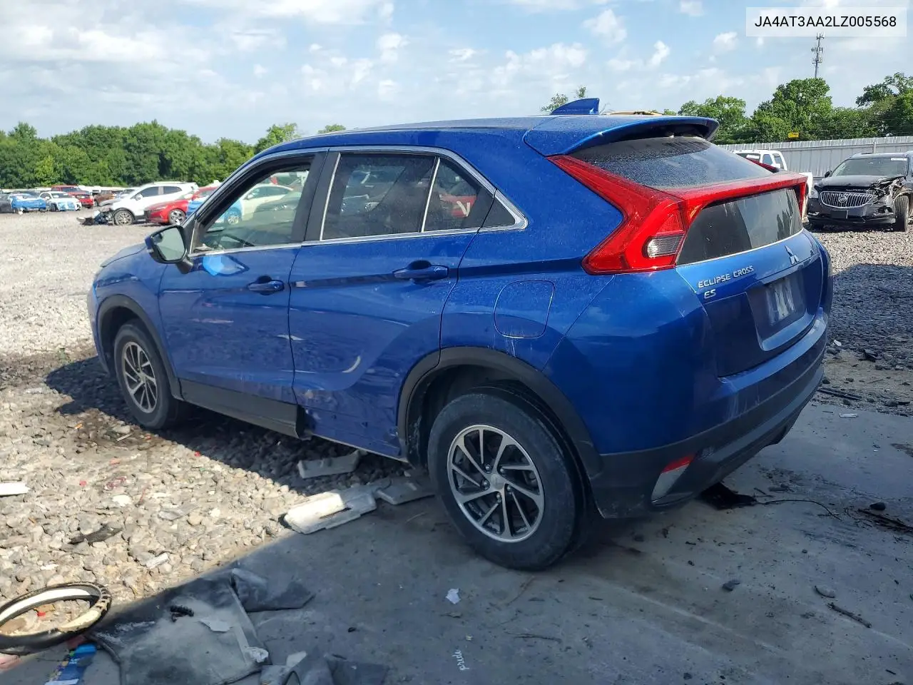 2020 Mitsubishi Eclipse Cross Es VIN: JA4AT3AA2LZ005568 Lot: 61387126