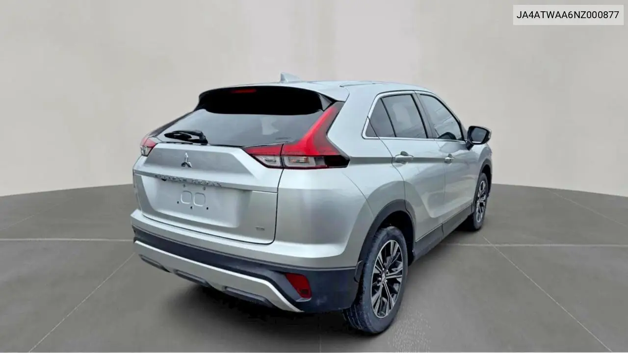 2022 Mitsubishi Eclipse Cross Se VIN: JA4ATWAA6NZ000877 Lot: 62299876