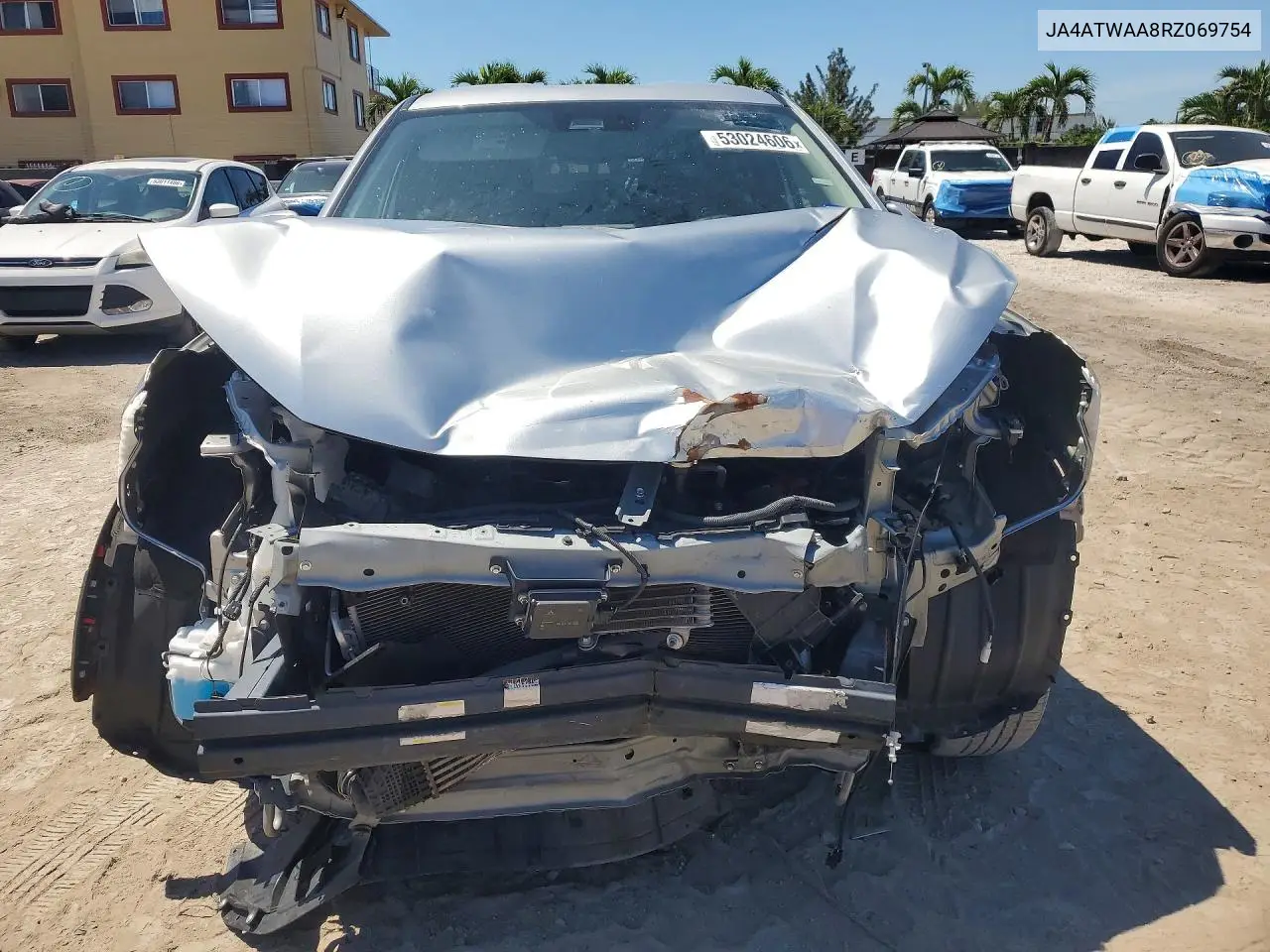 2024 Mitsubishi Eclipse Cross Se VIN: JA4ATWAA8RZ069754 Lot: 53024606
