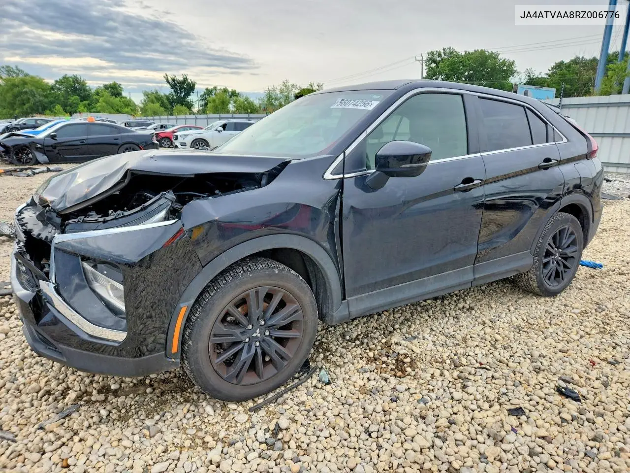 2024 Mitsubishi Eclipse Cross Le VIN: JA4ATVAA8RZ006776 Lot: 56074256