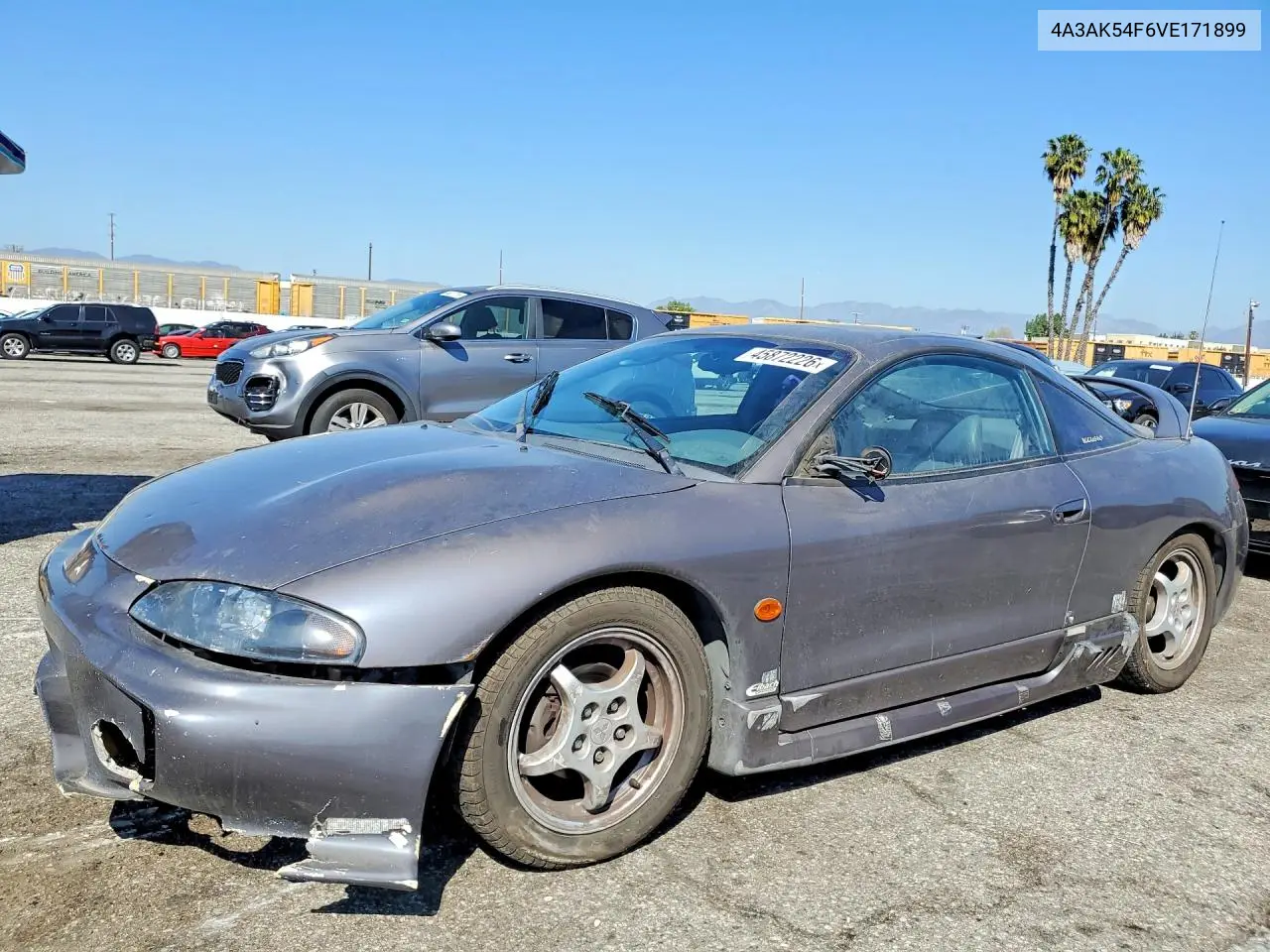 1997 Mitsubishi Eclipse Gst VIN: 4A3AK54F6VE171899 Lot: 45872226