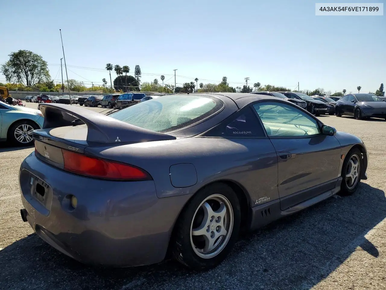 1997 Mitsubishi Eclipse Gst VIN: 4A3AK54F6VE171899 Lot: 45872226