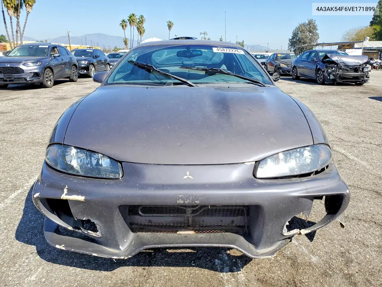 1997 Mitsubishi Eclipse Gst VIN: 4A3AK54F6VE171899 Lot: 45872226