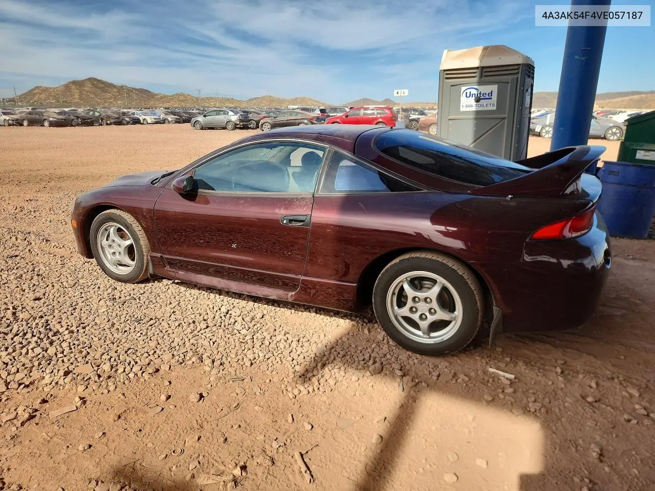 1997 Mitsubishi Eclipse Gst VIN: 4A3AK54F4VE057187 Lot: 46779176