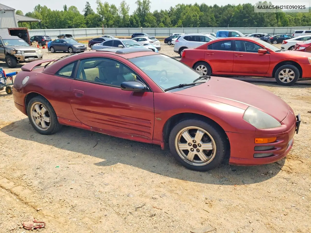 2001 Mitsubishi Eclipse Gt VIN: 4A3AC54H21E090925 Lot: 61161506