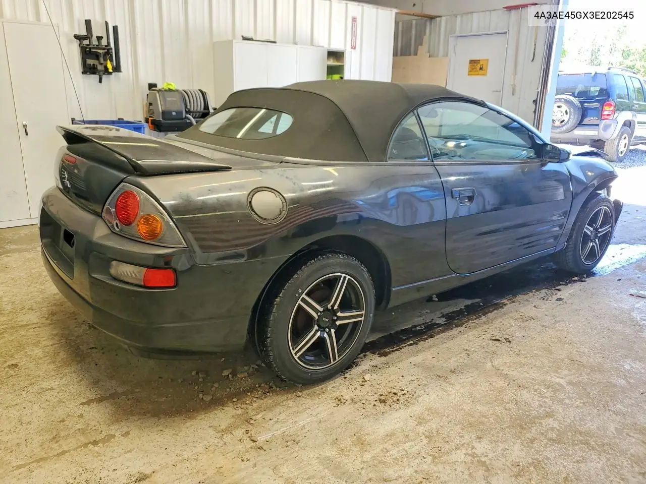 2003 Mitsubishi Eclipse Spyder Gs VIN: 4A3AE45GX3E202545 Lot: 56101966