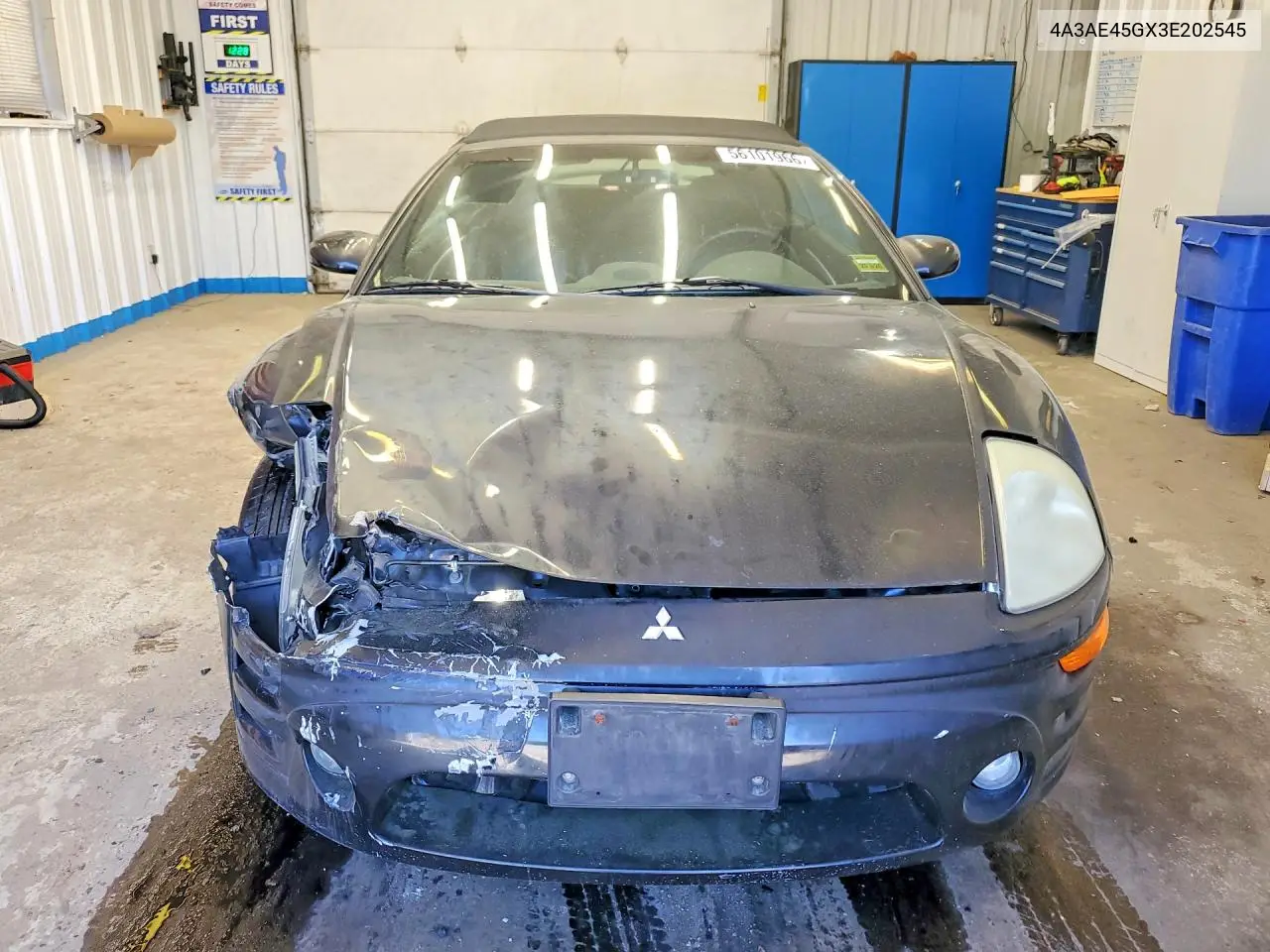 2003 Mitsubishi Eclipse Spyder Gs VIN: 4A3AE45GX3E202545 Lot: 56101966