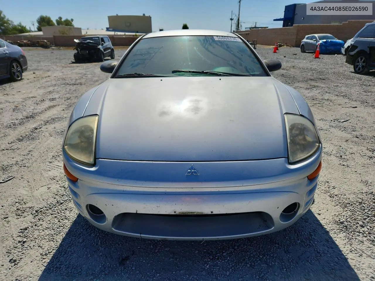 2005 Mitsubishi Eclipse Gs VIN: 4A3AC44G85E026590 Lot: 56860736