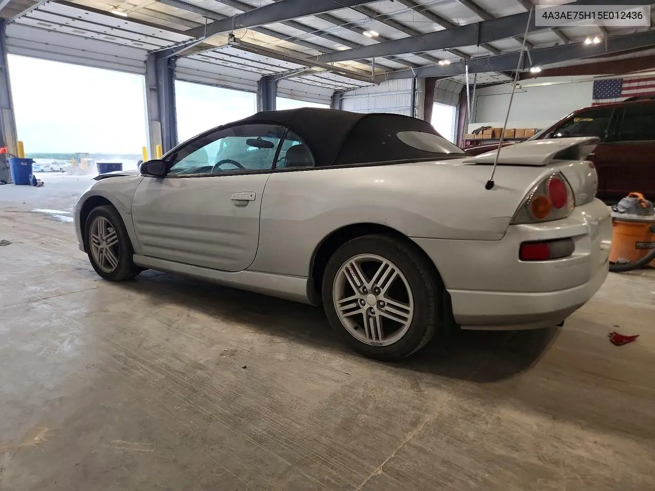 2005 Mitsubishi Eclipse Spyder Gts VIN: 4A3AE75H15E012436 Lot: 57274426