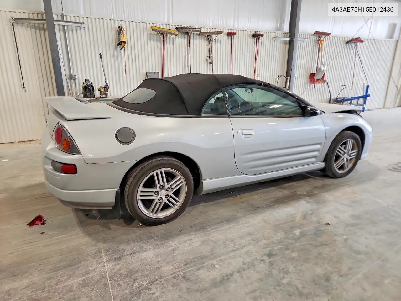 2005 Mitsubishi Eclipse Spyder Gts VIN: 4A3AE75H15E012436 Lot: 57274426