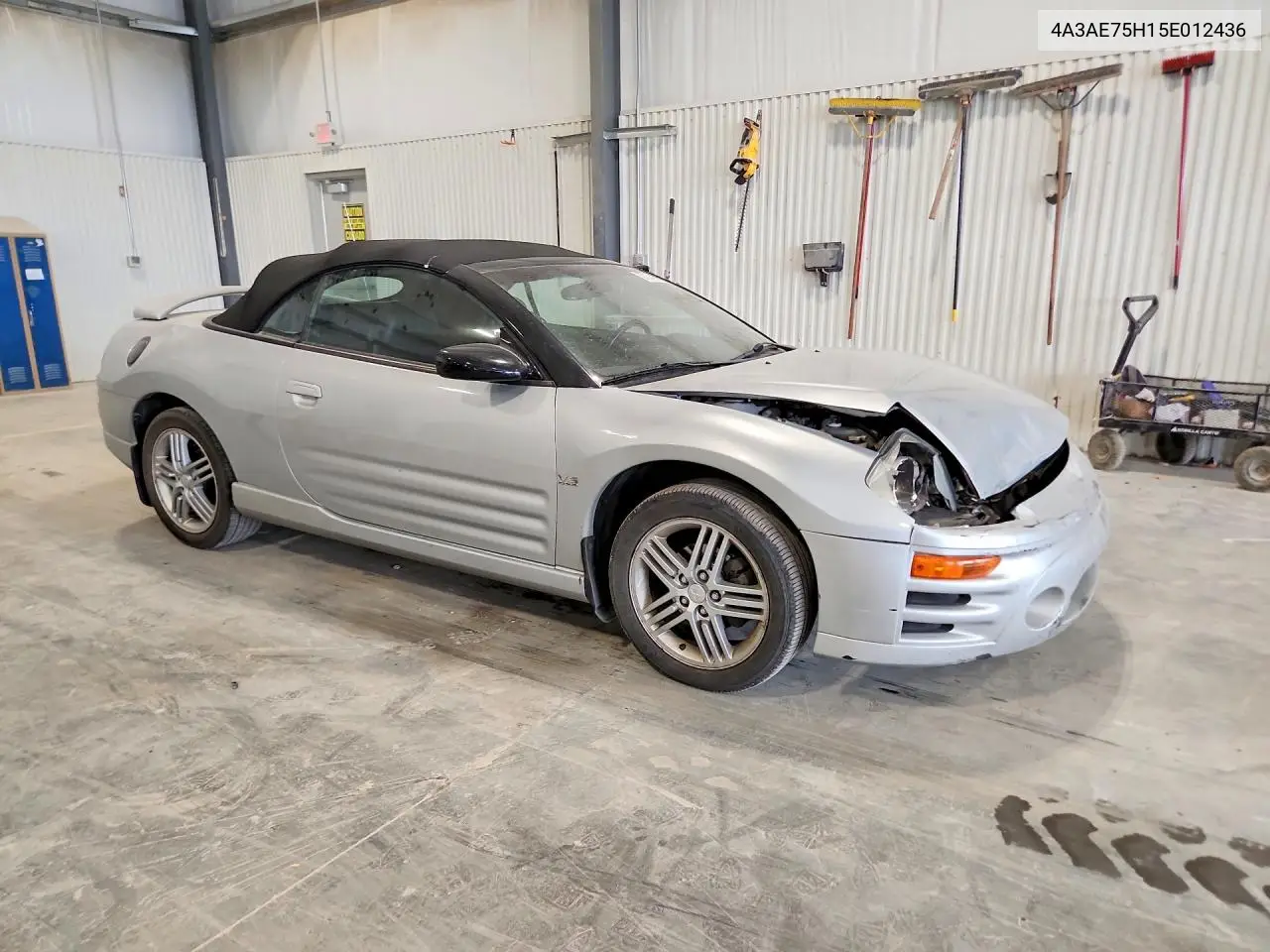 2005 Mitsubishi Eclipse Spyder Gts VIN: 4A3AE75H15E012436 Lot: 57274426