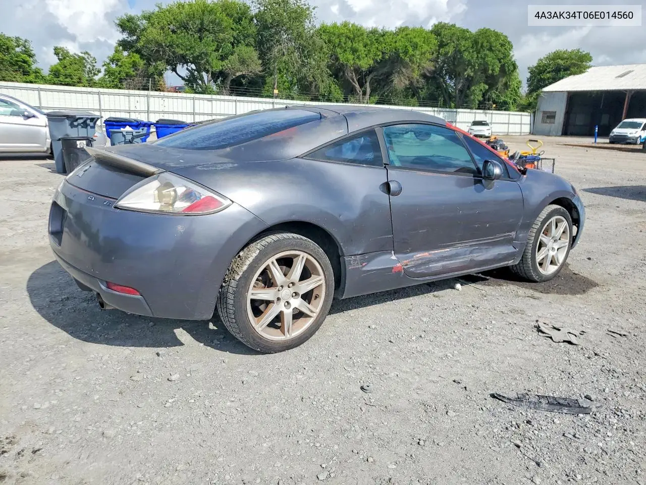 2006 Mitsubishi Eclipse Gt VIN: 4A3AK34T06E014560 Lot: 55937226