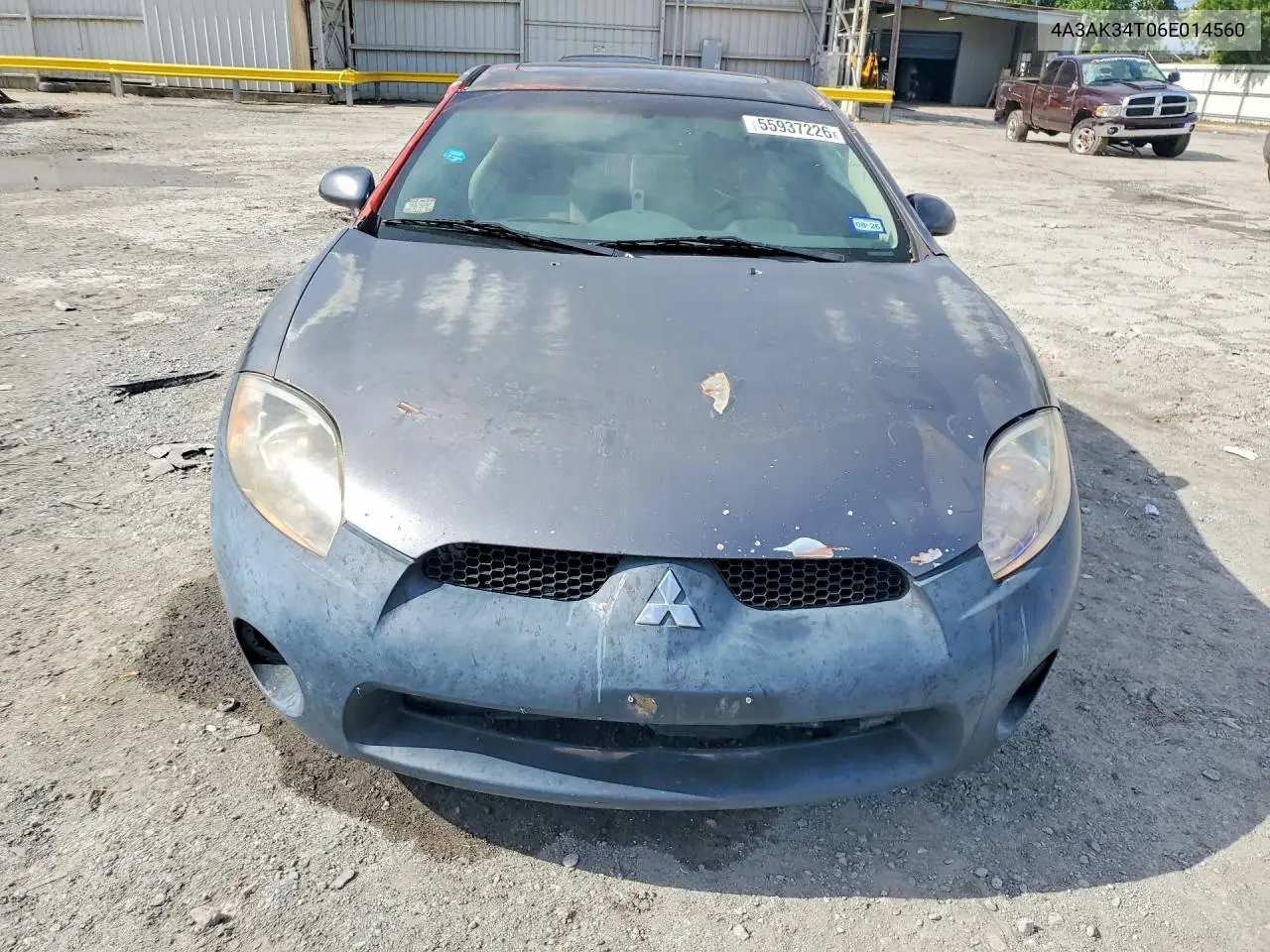 2006 Mitsubishi Eclipse Gt VIN: 4A3AK34T06E014560 Lot: 55937226
