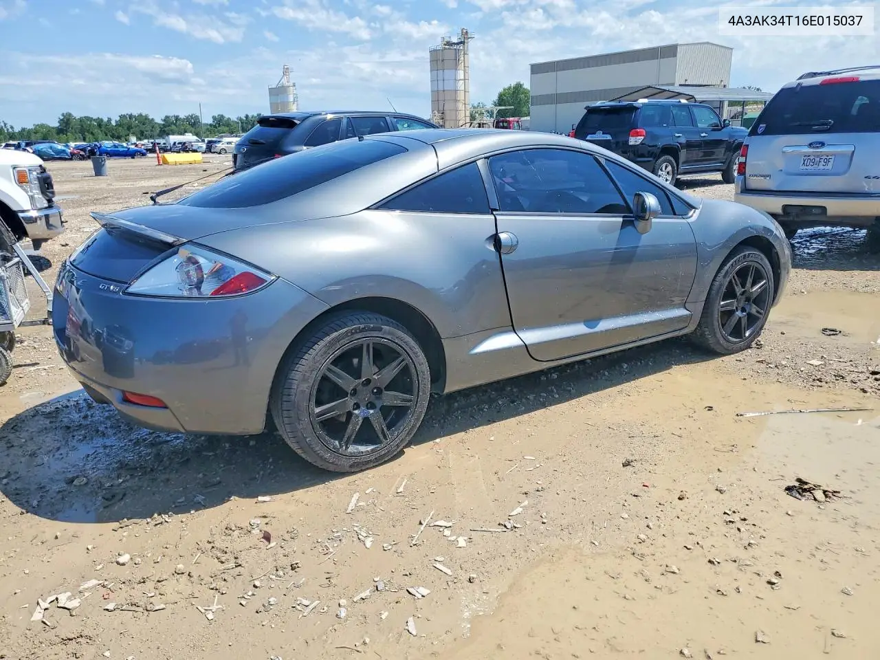 2006 Mitsubishi Eclipse Gt VIN: 4A3AK34T16E015037 Lot: 60257186