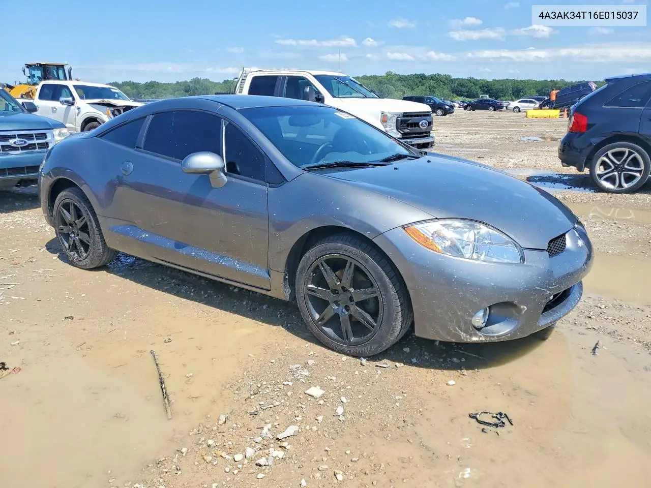 2006 Mitsubishi Eclipse Gt VIN: 4A3AK34T16E015037 Lot: 60257186