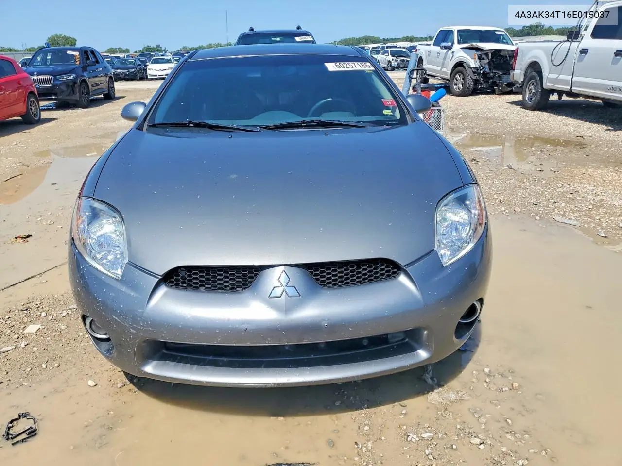 2006 Mitsubishi Eclipse Gt VIN: 4A3AK34T16E015037 Lot: 60257186