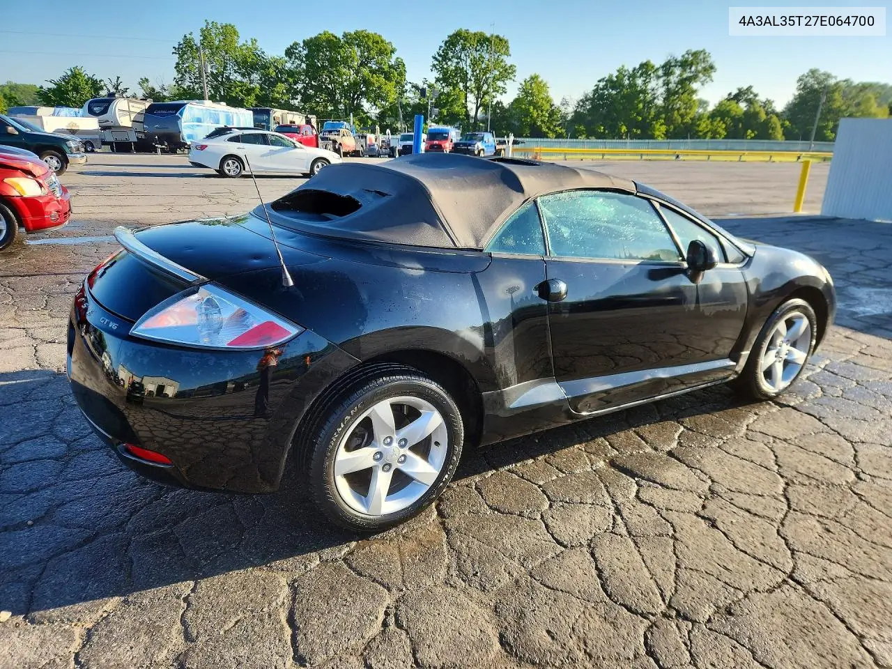2007 Mitsubishi Eclipse Spyder Gt VIN: 4A3AL35T27E064700 Lot: 53101786