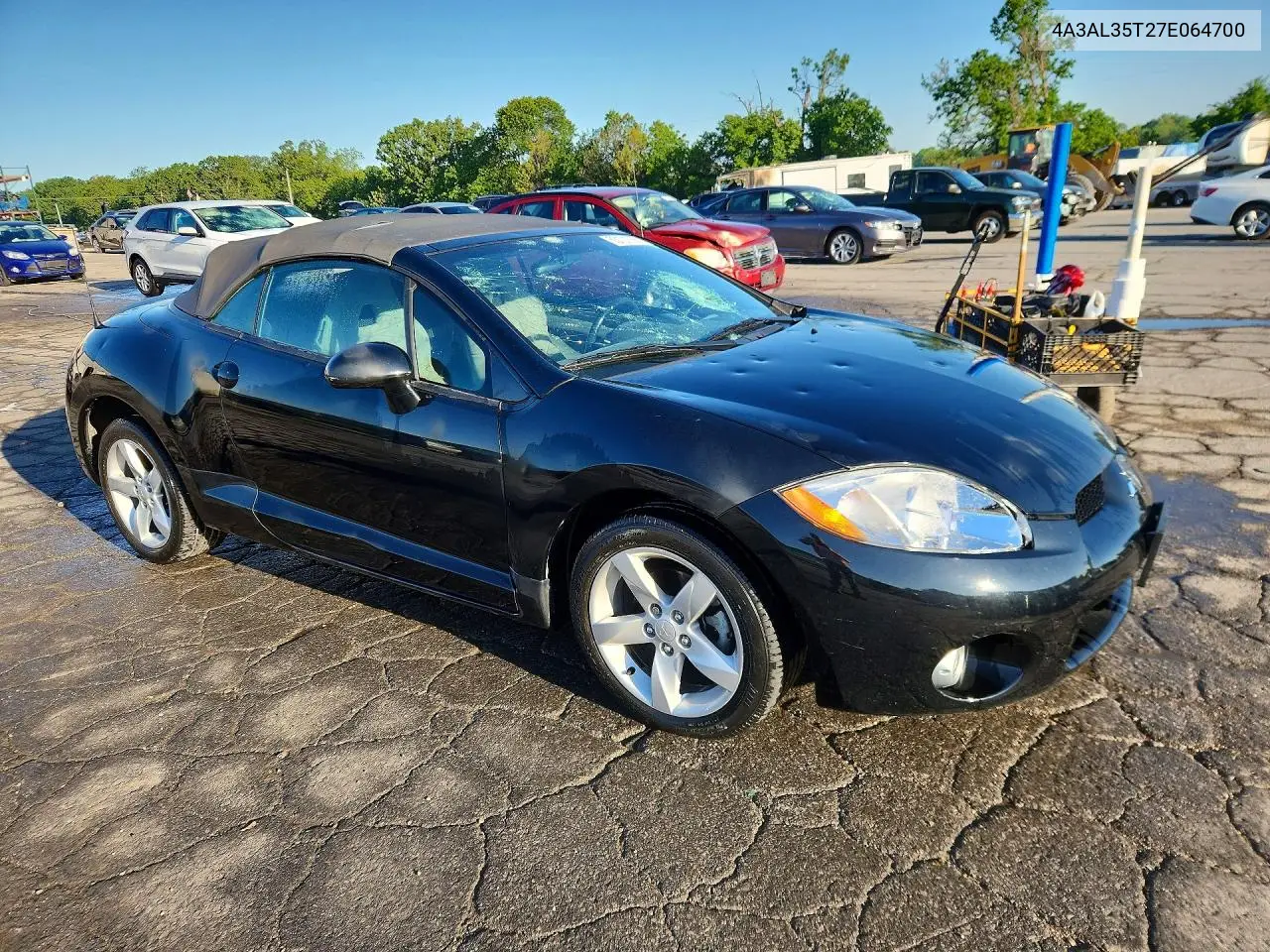 2007 Mitsubishi Eclipse Spyder Gt VIN: 4A3AL35T27E064700 Lot: 53101786