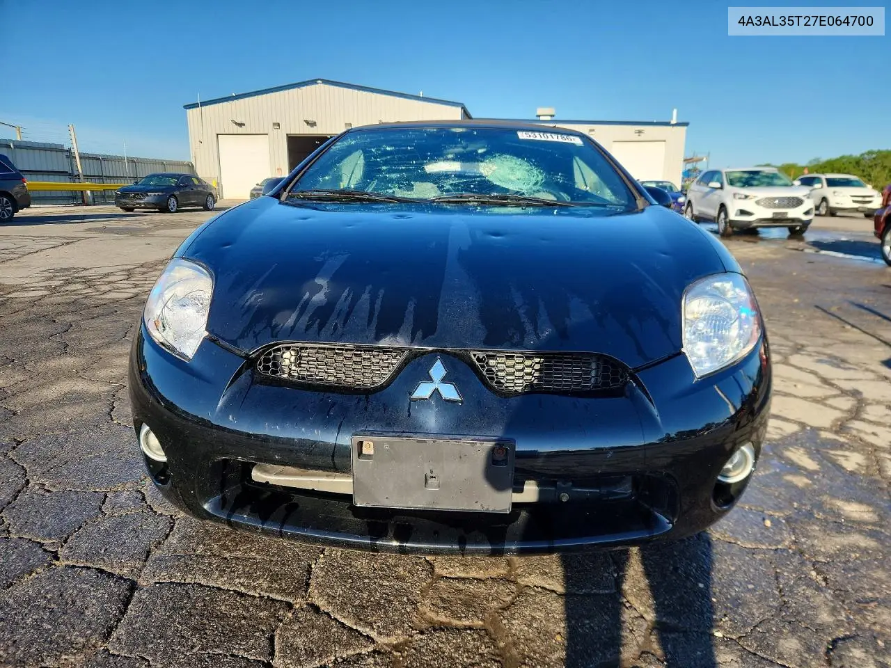 2007 Mitsubishi Eclipse Spyder Gt VIN: 4A3AL35T27E064700 Lot: 53101786