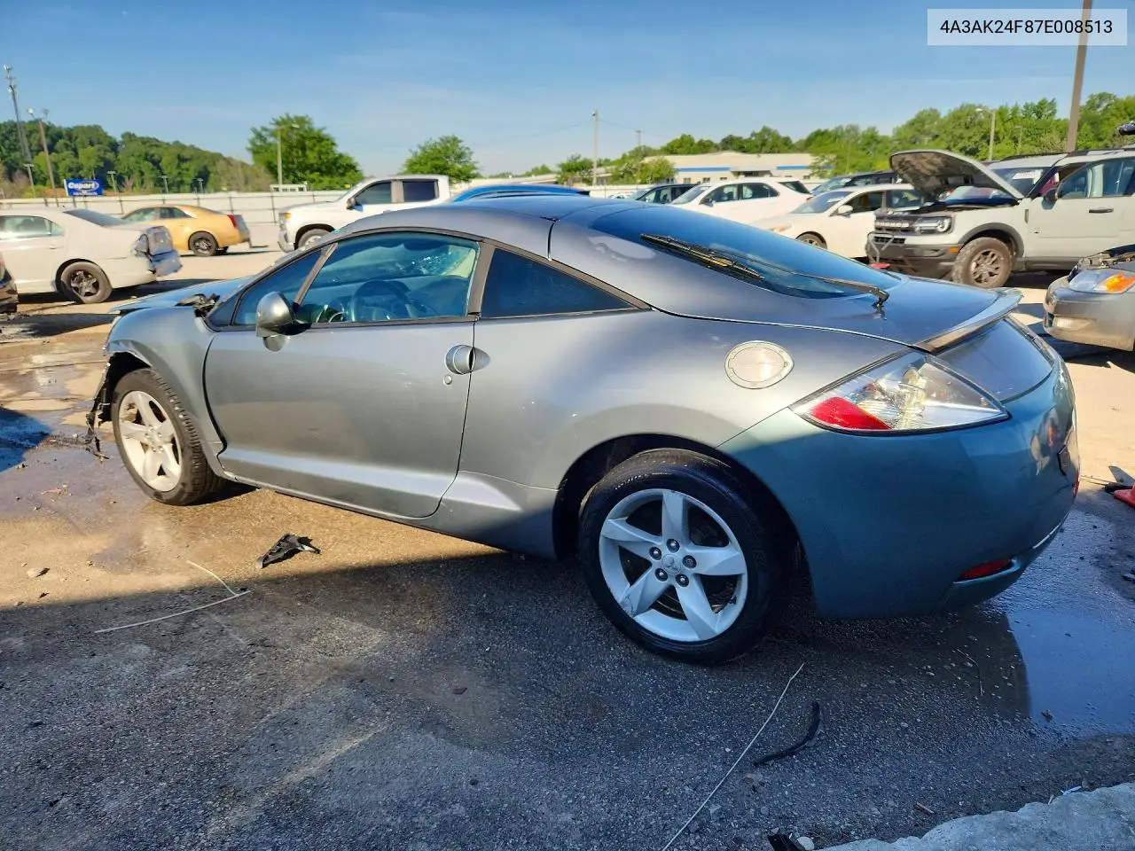 2007 Mitsubishi Eclipse Gs VIN: 4A3AK24F87E008513 Lot: 56078856