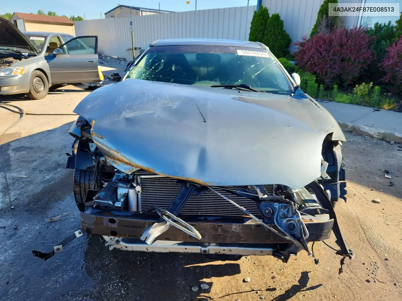 2007 Mitsubishi Eclipse Gs VIN: 4A3AK24F87E008513 Lot: 56078856