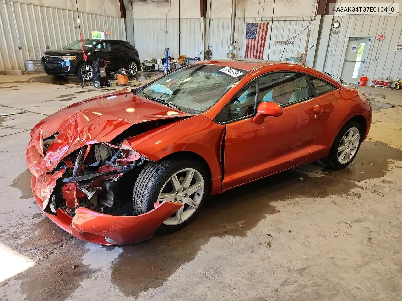 2007 Mitsubishi Eclipse Gt VIN: 4A3AK34T37E010410 Lot: 57001796