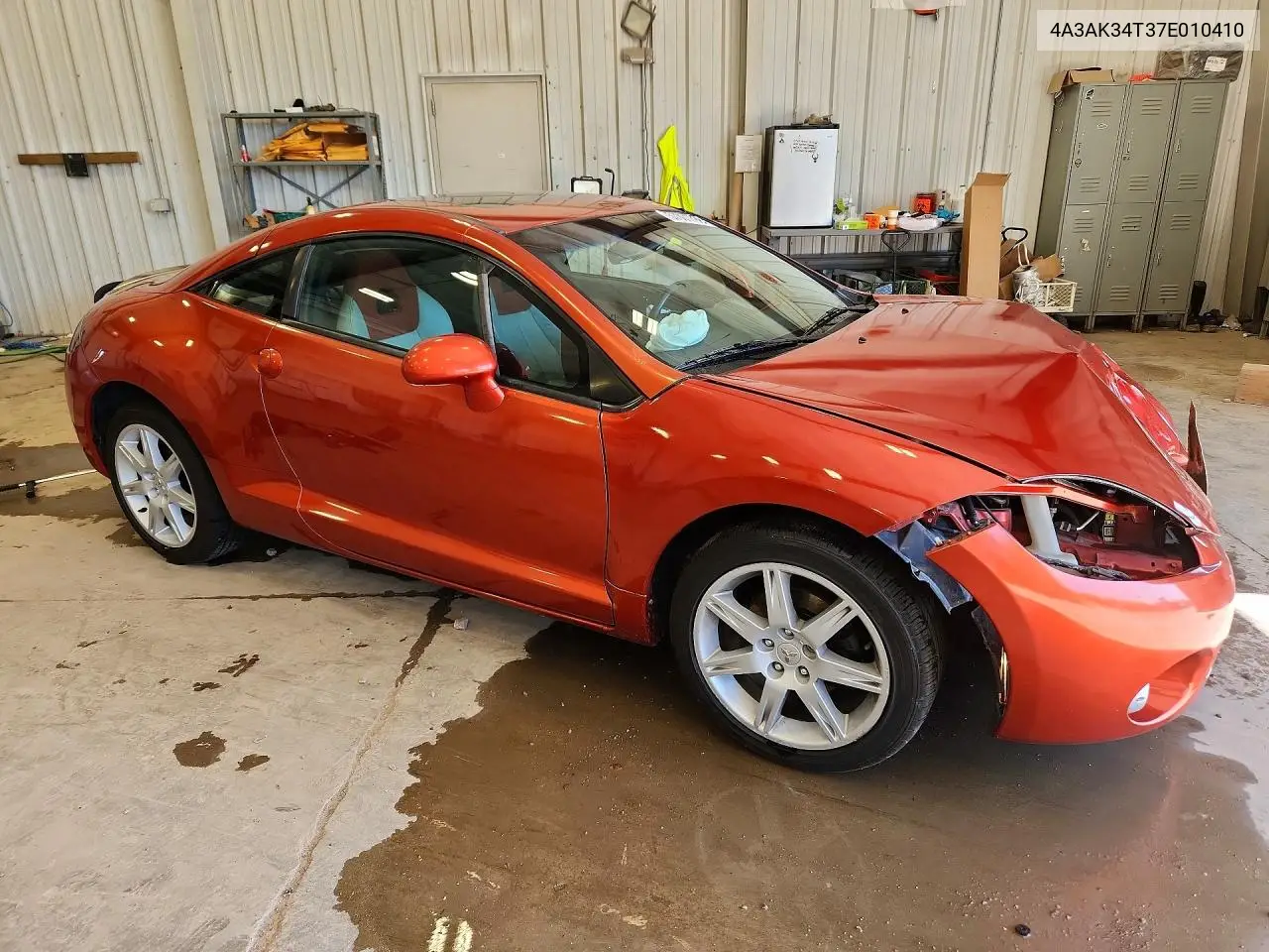 2007 Mitsubishi Eclipse Gt VIN: 4A3AK34T37E010410 Lot: 57001796