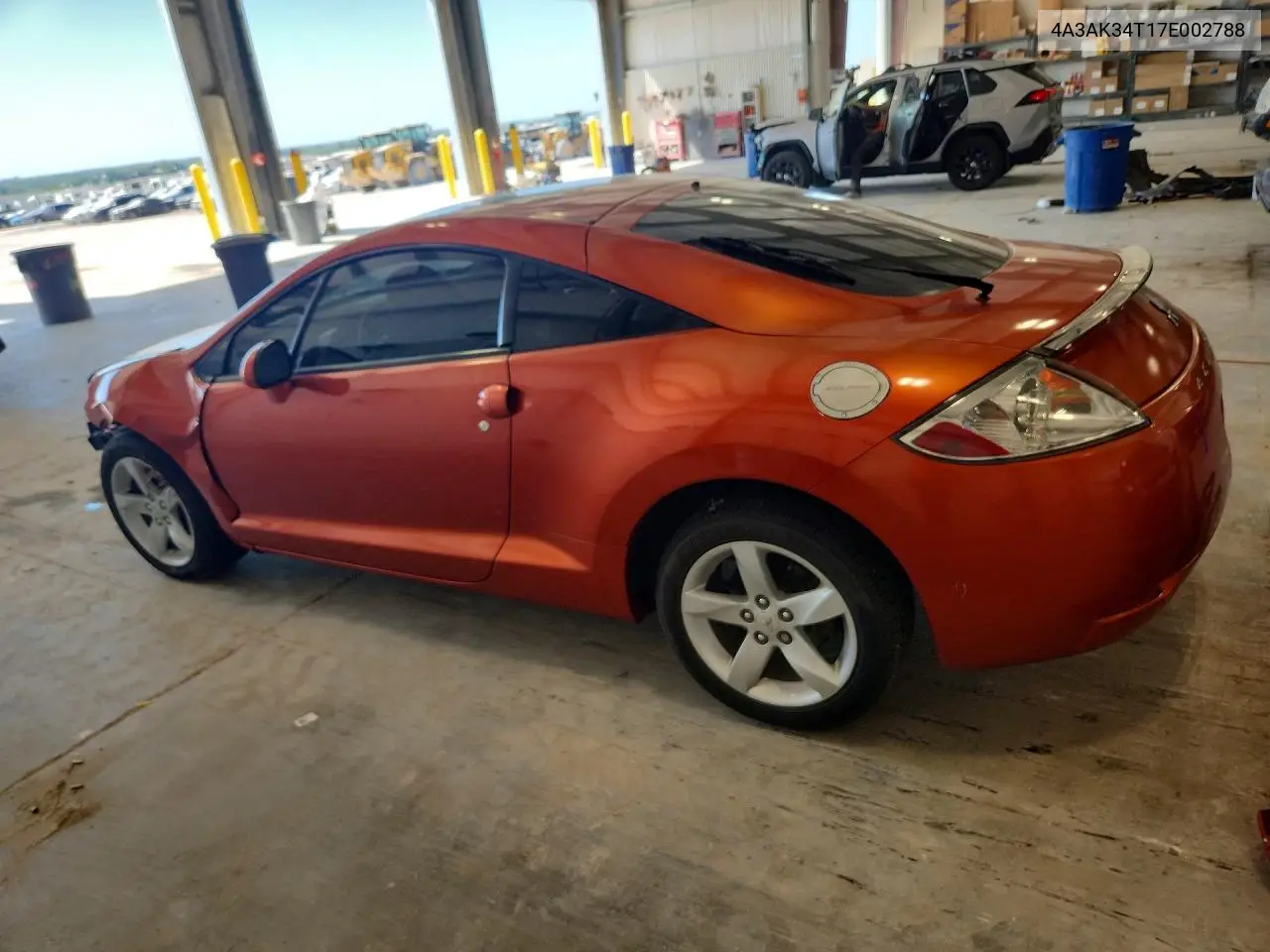 2007 Mitsubishi Eclipse Gt VIN: 4A3AK34T17E002788 Lot: 61770486
