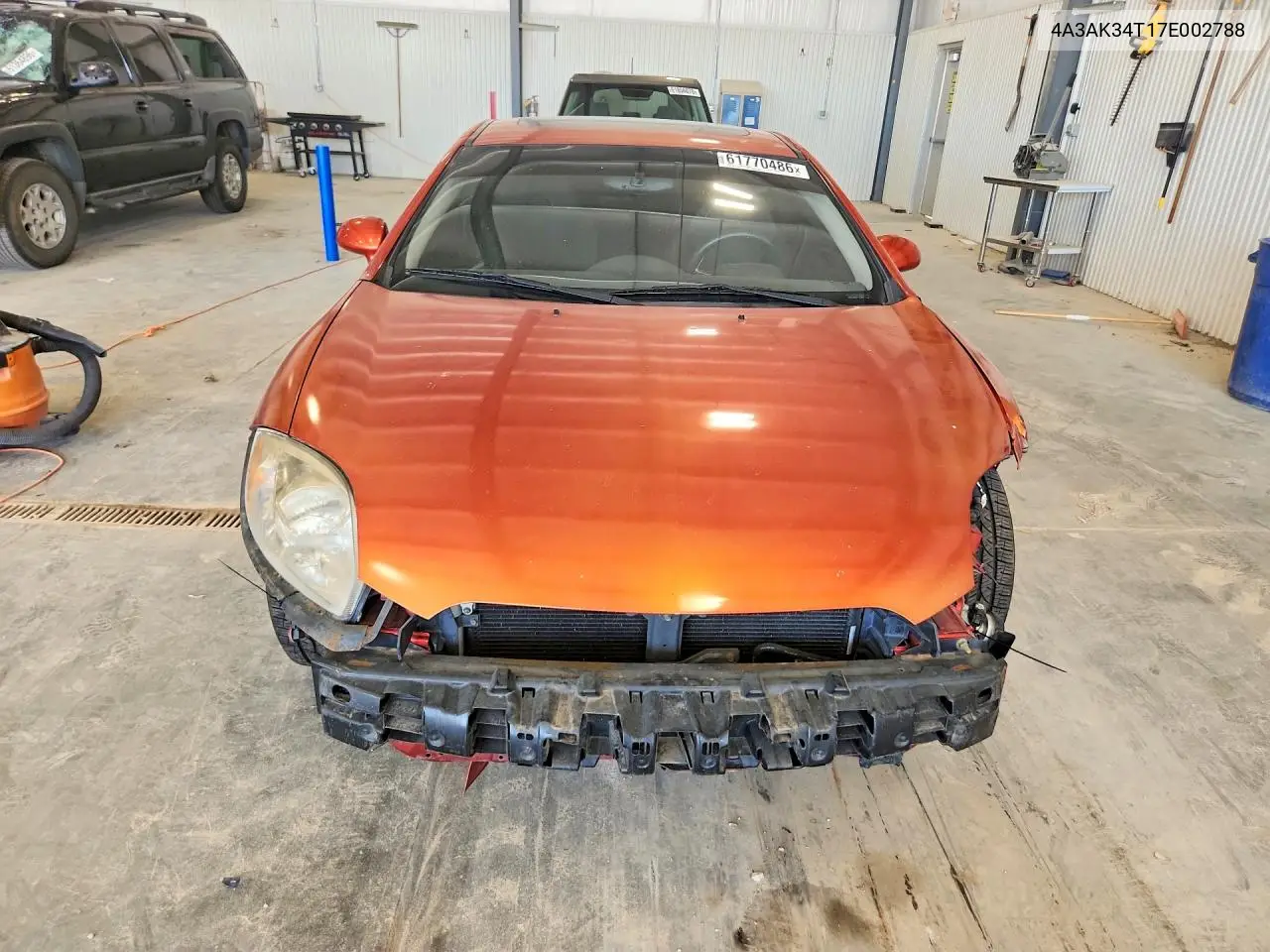 2007 Mitsubishi Eclipse Gt VIN: 4A3AK34T17E002788 Lot: 61770486