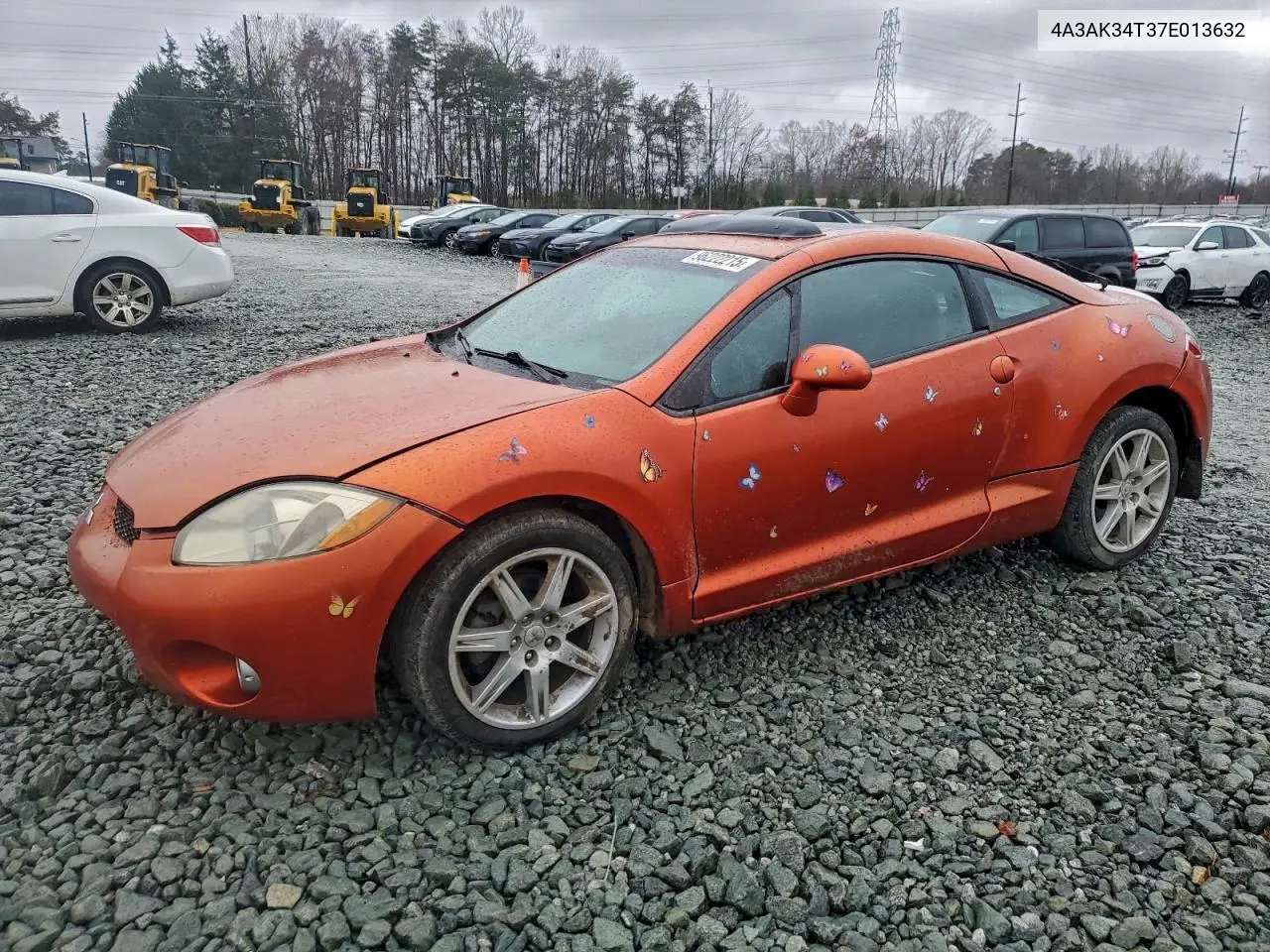 4A3AK34T37E013632 2007 Mitsubishi Eclipse Gt