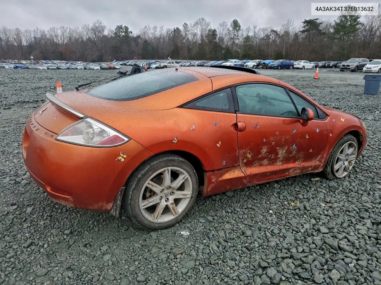 4A3AK34T37E013632 2007 Mitsubishi Eclipse Gt