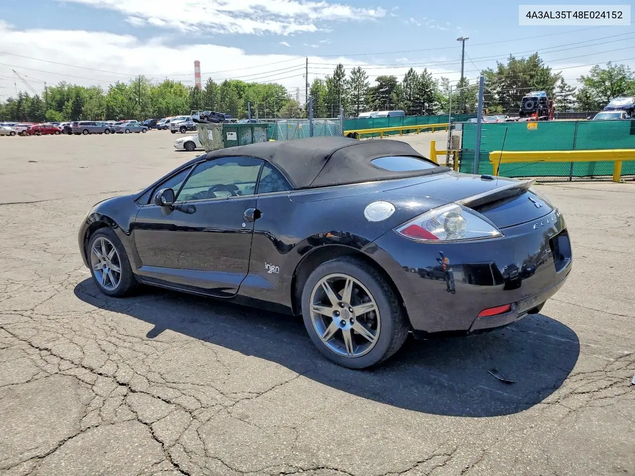 2008 Mitsubishi Eclipse Spyder Gt VIN: 4A3AL35T48E024152 Lot: 56226416