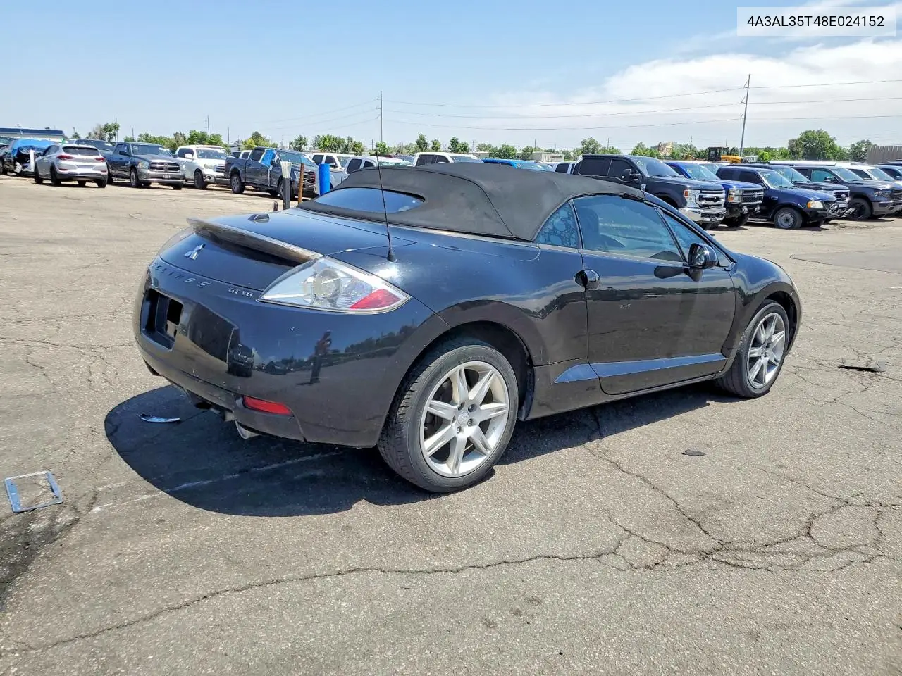 2008 Mitsubishi Eclipse Spyder Gt VIN: 4A3AL35T48E024152 Lot: 56226416