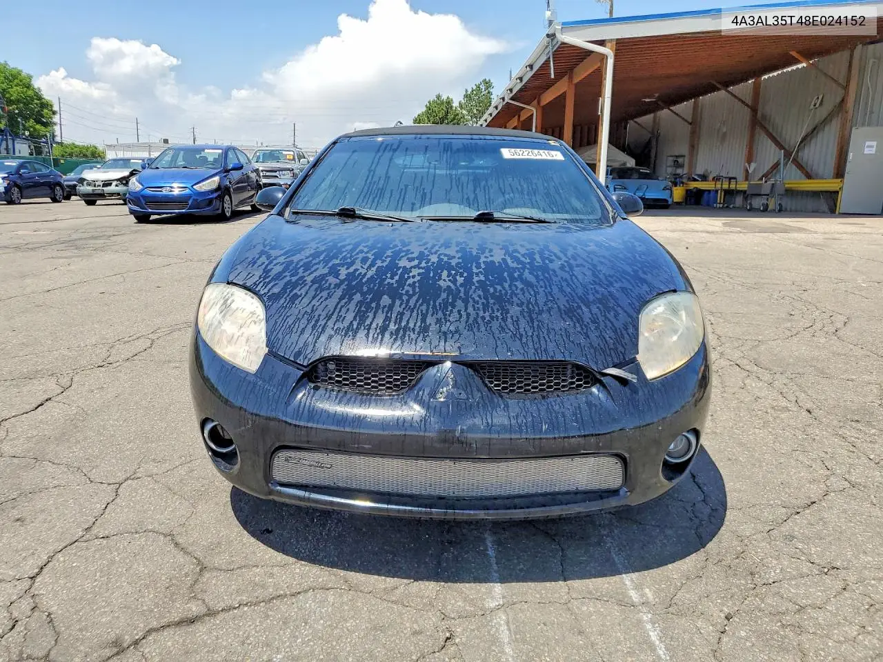 2008 Mitsubishi Eclipse Spyder Gt VIN: 4A3AL35T48E024152 Lot: 56226416